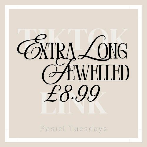 TikTok LIVE: Extra Long Jewelled £8.99