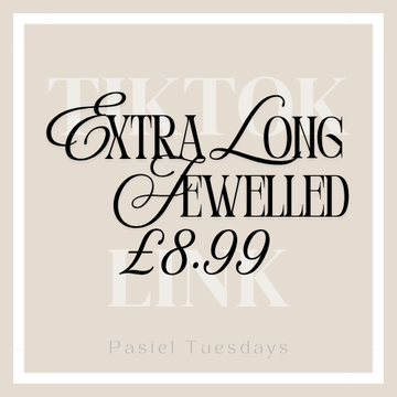 TikTok LIVE: Extra Long Jewelled £8.99