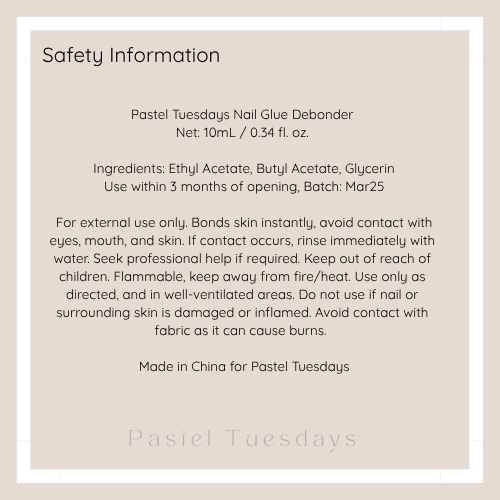 Nail Glue and Debonder Duo