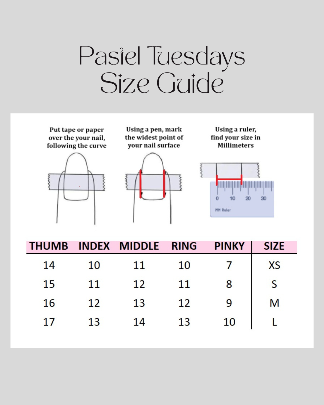 TikTok LIVE: Pick Your Own Nails £4.99