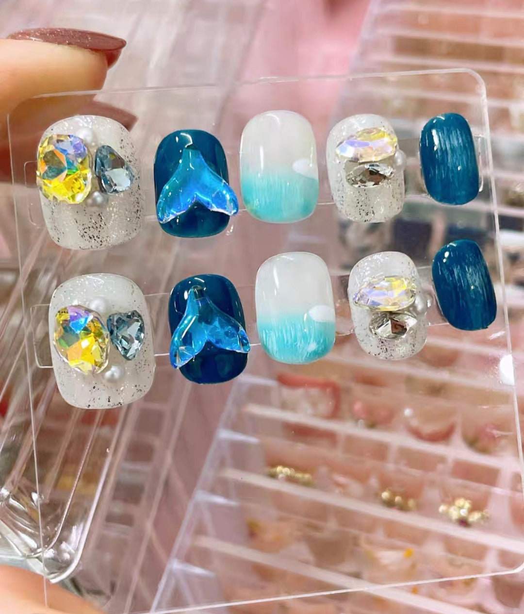 Acrylic Nail Caddy